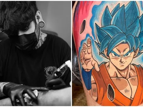 ¿Quién es el chileno que hará tatuajes de Dragon Ball en México?