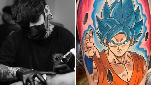 ¿Quién es el chileno que hará tatuajes de Dragon Ball en México?