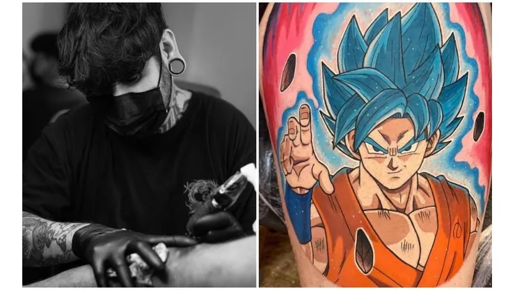 ¿Quién es el chileno que hará tatuajes de Dragon Ball en México?