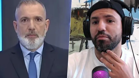 Agüero le respondió a un periodista argentino