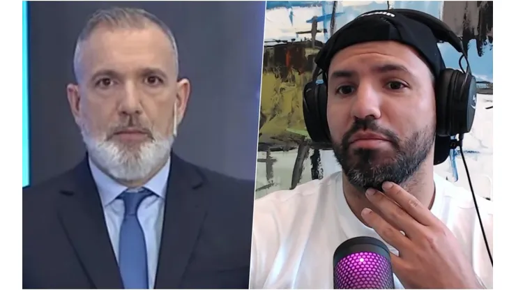 Agüero le respondió a un periodista argentino