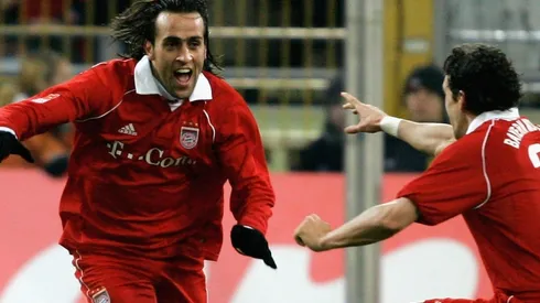 Ali Karimi con la camiseta del Bayern