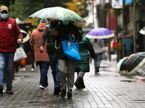 ¿Para qué días está anunciado lluvia en Santiago?