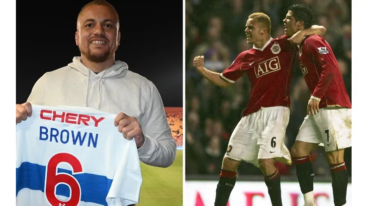 Wes Brown compartió con Cristiano Ronaldo en Manchester United