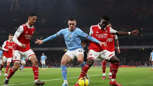 City y Arsenal se miden por la punta de la Premier League.