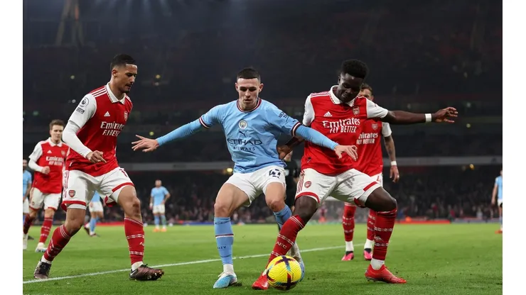 City y Arsenal se miden por la punta de la Premier League.