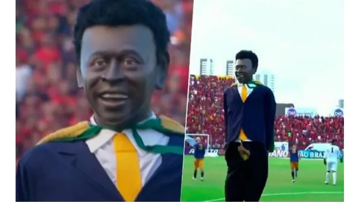 El homenaje a Pelé en el partido entre Sport Recife y Retro