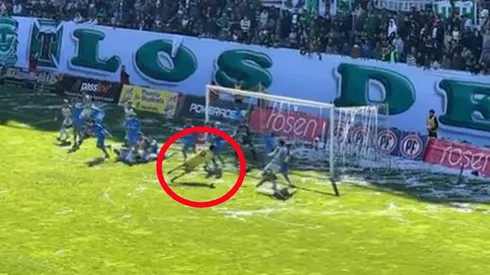 Urra en el momento del golazo