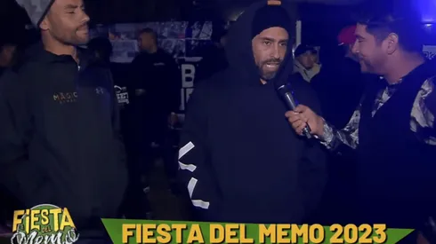 Jorge Valdivia disfrutó con Santa Feria y Ke Personajes.