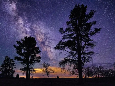 ¿Cómo ver la lluvia de estrellas líridas?