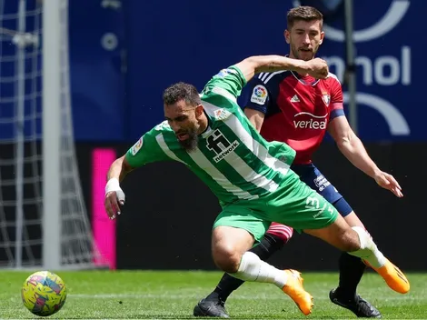 El Real Betis sufre en su visita ante el Osasuna