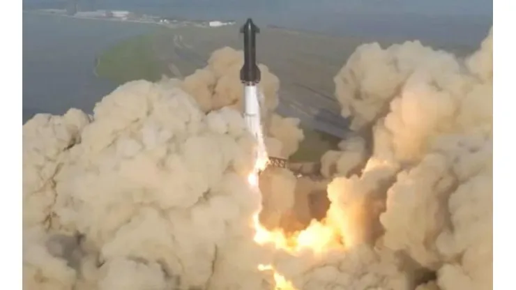 Explosión del Starship