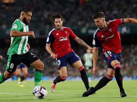 Horario y dónde ver Real Betis vs Osasuna por La Liga
