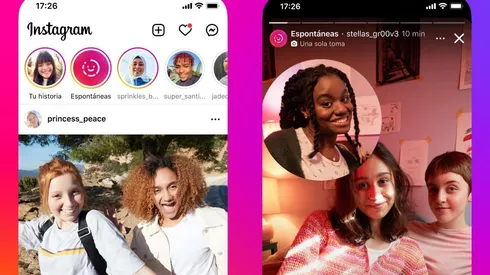 ¿Qué son las espontáneas de Instagram?