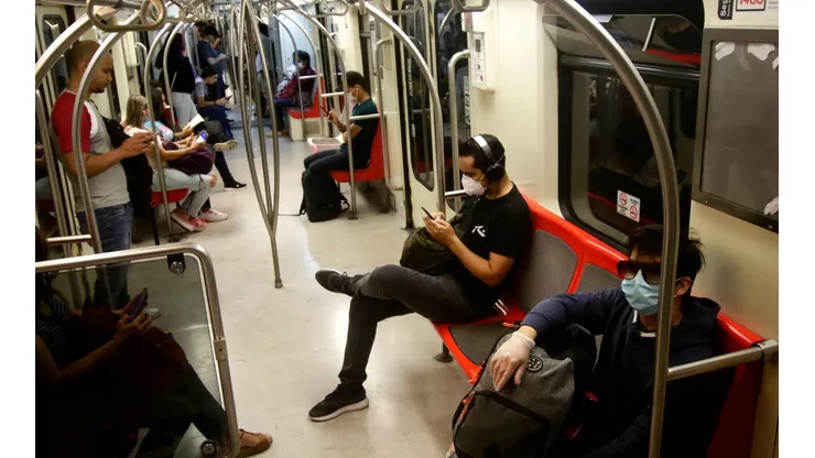 Metro de Santiago.