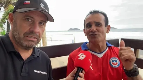 Eugeno Salinas comparte con el Rey de la Caipirinha en Brasil.