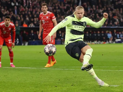 Es humano: Haaland falla penal ante el Bayern en Champions