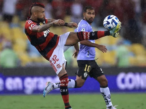 Vidal es la gran sorpresa del primer once de Sampaoli en Flamengo