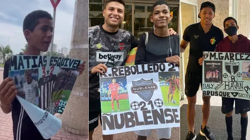 Jhonatan Jesus sorprendió a Ñublense y a Catuto Rebolledo. Pero también a Talleres de Córdoba y al Brusque FC.