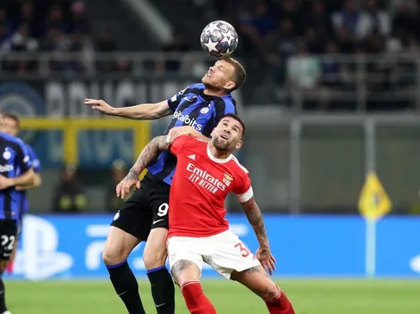 Inter elimina al Benfica y se medirá con el AC Milan en semis