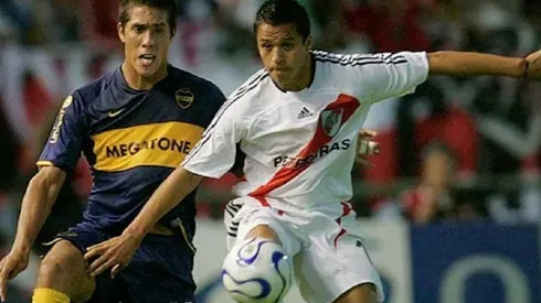 Alexis Sánchez jugando por River