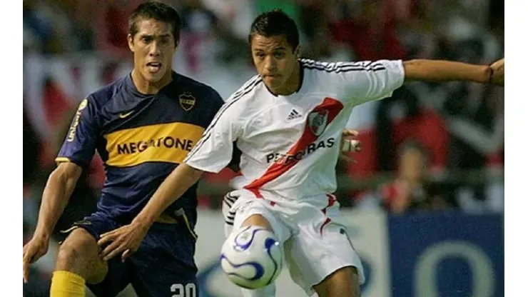 Alexis Sánchez jugando por River