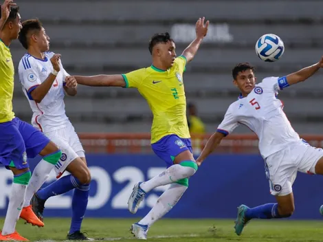 ¿Cuándo juegan Chile vs Brasil por el Sudamericano Sub 17?
