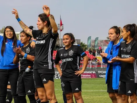 El azul festejo de Grettel Suazo por su debut en el primer equipo de la U