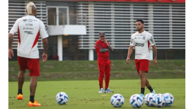 Vidal ya entrena con Sampaoli