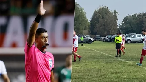 Gamboa arbitra en una liga amateur para no perder el ritmo