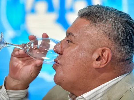 Chiqui Tapia en éxtasis tras conseguir el Mundial Sub 20 para Argentina