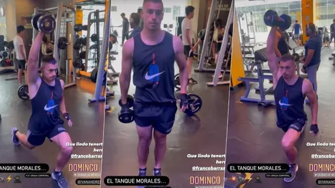 Iván Morales se mostró en un buen estado físico en redes sociales
