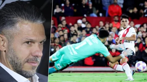 Martín Demichelis quedó feliz tras el gol de Solari