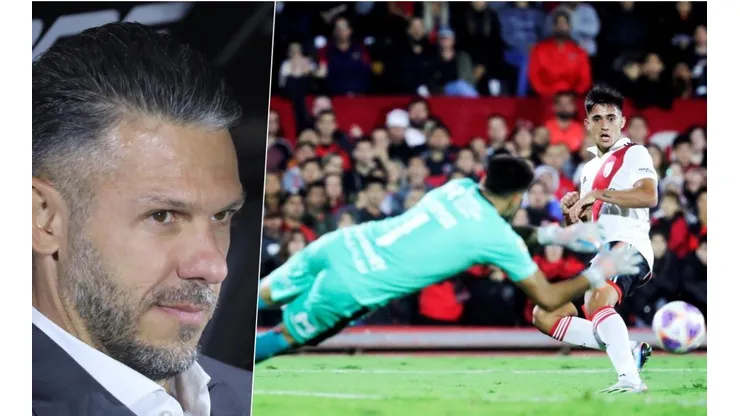 Martín Demichelis quedó feliz tras el gol de Solari