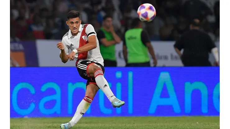 Pablo Solari fue el héroe de River Plate este domingo