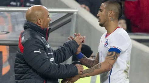 Sampaoli y Vidal vuelven a compartir camarín