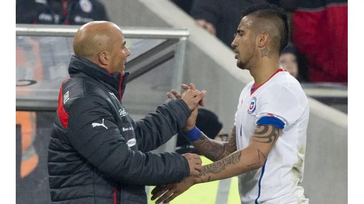 Sampaoli y Vidal vuelven a compartir camarín
