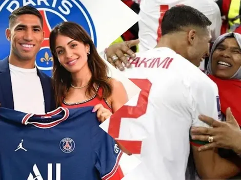 Hakimi deja sin nada su ex en el divorcio gracias a su mamá