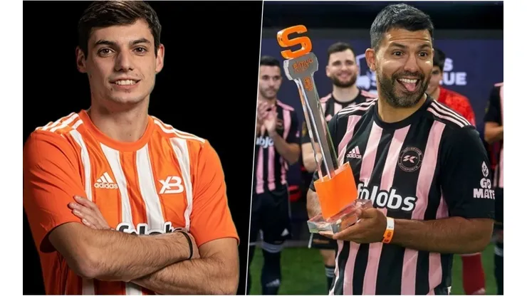 Kun fichó a un chileno para el segundo split de la liga de streamers y exfutbolistas