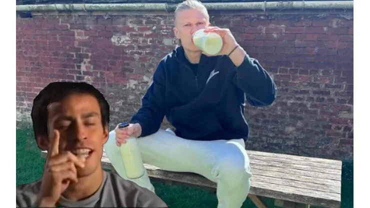 Erling Haaland dijo que la leche es su poción mágica para marcar goles