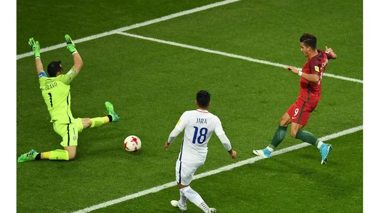 Claudio Bravo en la Copa Confederaciones