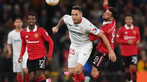 El United anotó dos autogoles con los que Sevilla se llevó un empate de Old Trafford