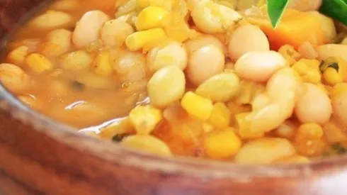 Receta de porotos granados.