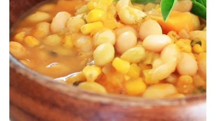 Receta de porotos granados.