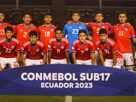 Tres cambios: formación de Chile sub 17 contra Argentina