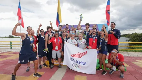 El Team Chile de remo onfire
