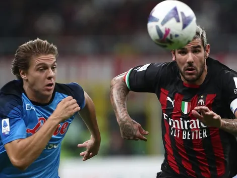 AC Milan y Napoli se miden por Champions League: Horario y dónde ver