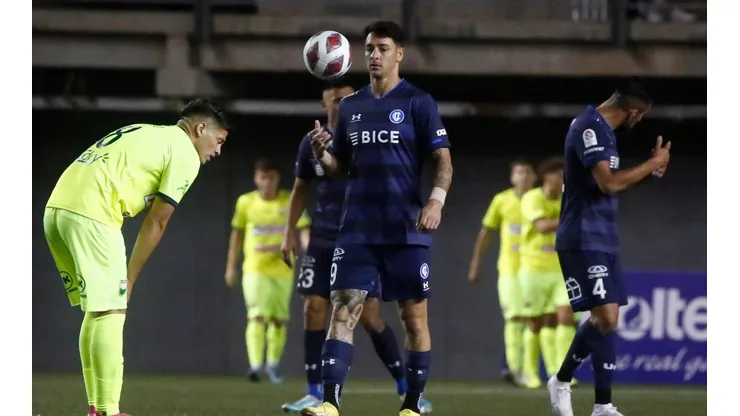 Zampedri hizo el gol de la UC ante Colina