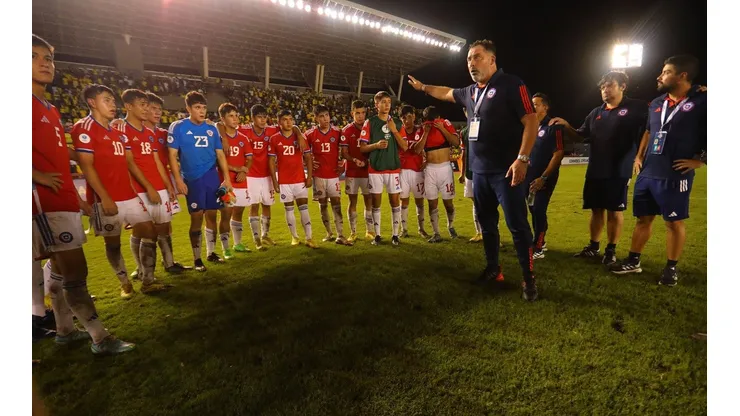 Hernán Caputto tras el partido ante Ecuador