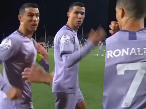 CR7 enfurece con rivales tras amargo empate: "No quieren jugar"